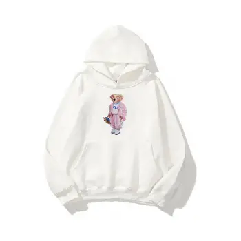 Unisex Teddy Beyaz Sweatshirt