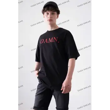 Unisex Testing Asap Rocky Beyaz T