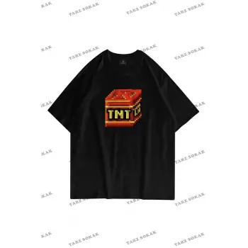 Unisex Tnt Box Crash Bandicoot Siyah