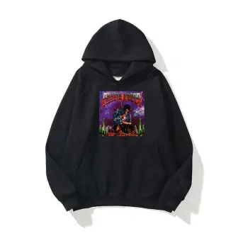 Unisex Travis Scott Cactus Siyah Sweatshirt