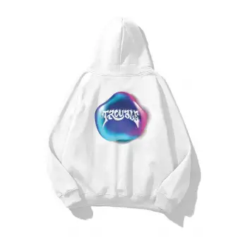 Unisex Trouble Sweatshirt Beyaz