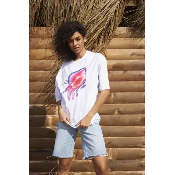 Unisex Ungrateful Beyaz Tshirt