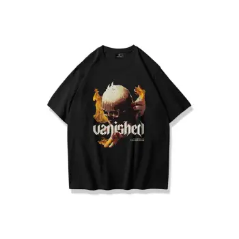 Unisex Vanished Tshirt Siyah