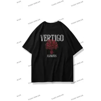 Unisex Vertigo Flowers Tshirt