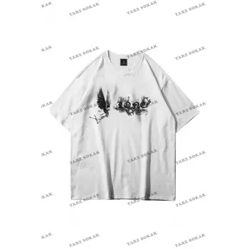 Unisex Vlone Siyah T