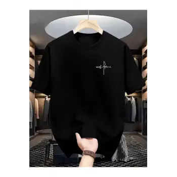 Unisex Yazı Baskılı Oversize