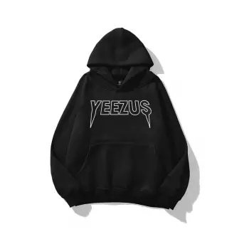 Unisex Yeezus Sweatshirt Siyah