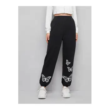 Unity Çiçek Desenli Jogger Pantolon