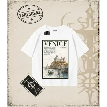 VENICE Oversize Unisex Tişört