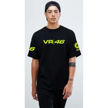 Vr 46 Baskılı Oversize Tişört