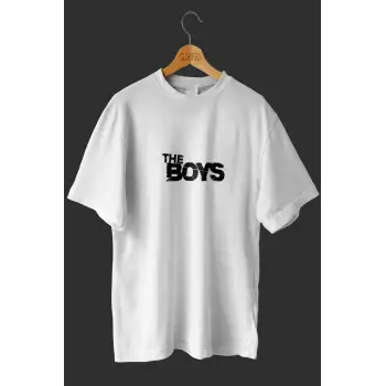 -wed The Boys Baskılı Oversize T-shirt ( Tişört )sokak Tarzı