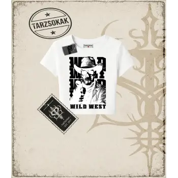 WILD WEST Kadın Baby Tee