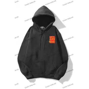 Y2K Cactüs Pack Siyah Unisex Sweatshirt KOD 2009