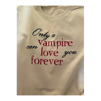 Y2k Twilight Gotik Vampire Tshirt
