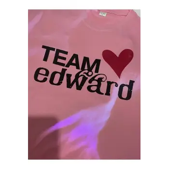 Y2k Twilight Team Edward Tshirt