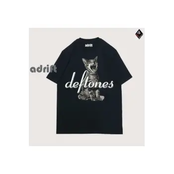 Y2K Unisex Harajuka Deftones Unisex Oversize Kalıp Tişört