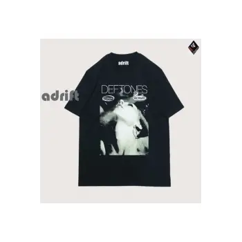 Y2K Unisex Harajuka Deftones Unisex Oversize Kalıp Tişört
