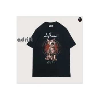 Y2K Unisex Harajuka Deftones Unisex Oversize Kalıp Tişört