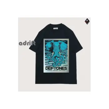 Y2K Unisex Harajuka Deftones Unisex Oversize Kalıp Tişört