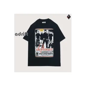Y2K Unisex Harajuka Deftones Unisex Oversize Kalıp Tişört