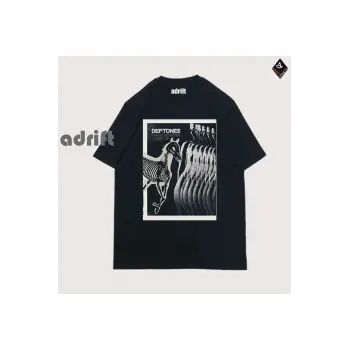 Y2K Unisex Harajuka Deftones Unisex Oversize Kalıp Tişört