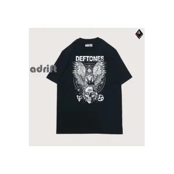 Y2K Unisex Harajuka Deftones Unisex Oversize Kalıp Tişört