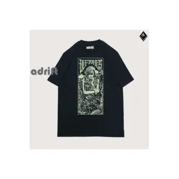 Y2K Unisex Harajuka Deftones Unisex Oversize Kalıp Tişört