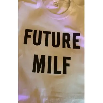 Y2k Unisex Oversize Future Milf Tshirt