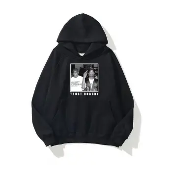 Y2K Unisex Trust Nobody Siyah Sweatshirt KOD 1982