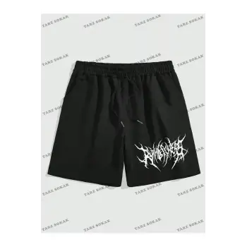 Y2K Unisex Yaz Şort Bermuda Harajuka Anime Retro KOD-11387