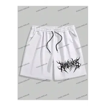 Y2K Unisex Yaz Şort Bermuda Harajuka Anime Retro KOD-11395