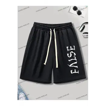 Y2K Unisex Yaz Şort Bermuda Harajuka Anime Retro KOD-11473