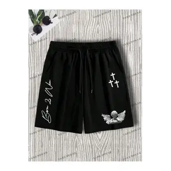 Y2K Unisex Yaz Şort Bermuda Harajuka Anime Retro KOD-11498