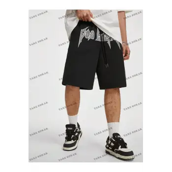 Y2K Unisex Yaz Şort Bermuda Harajuka Anime Retro KOD-11509