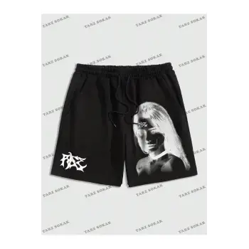 Y2K Unisex Yaz Şort Bermuda Harajuka Anime Retro KOD-11535