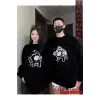 2 Li Harajuku Style Çift Sevgili Kombinleri Couple Clothing Yeni Sezon 2 Adet