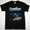 LȦȦZ ROCKIT KNOW YOUR ENEMY TOUR-87-88 NEW BLACK T-SHIRT ÖN BASKILI