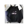 Siyah Rus Komut Dosyası soiСИ Sezonu KEDI Grafik Sudadera Mujer