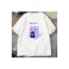 Meh Kedi T-shirt Erkek Giysileri O Boyun Pamuk Tee Büyük Boy TStreetweed ℅ Pamuklu Üs 2964