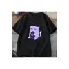 Meh Kedi T-shirt Erkek Giysileri O Boyun Pamuk Tee Büyük Boy TStreetweed ℅ Pamuklu Üs 2964