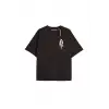 Active Baskılı Oversize Kalıp Unisex T-shirt