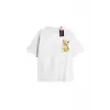 Active Baskılı Oversize Kalıp Unisex T-shirt