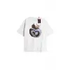 Active Baskılı Oversize Kalıp Unisex T-shirt