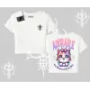 Adorable Kawaii Kedi Arka Baskılı Babby Tee Tshirt