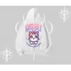 Adorable Kawaii Kedi Arka Baskılı Kapşonlu Sweatshirt