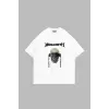 Adrift Megadeth Baskılı Beyaz Unisex Oversize
