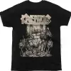 AEROSMITH PERMANENT VACATION TOUR NEW BLACK TSHIRT ÖN BASKILI