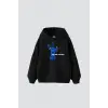 After Hours Baskılı Oversize Unisex Premium Siyah