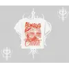 Always Chillin Kedi Arka Baskılı Babby Tee Tshirt