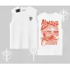 Always Chillin Kedi Arka Baskılı Kolsuz Tshirt